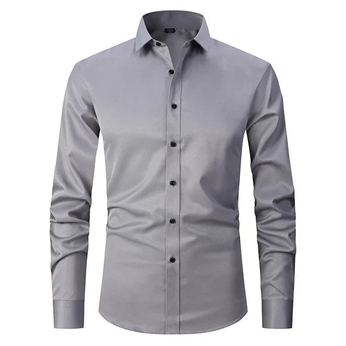 Ernesto™ | Camicia Elasticizzata e Senza Pieghe