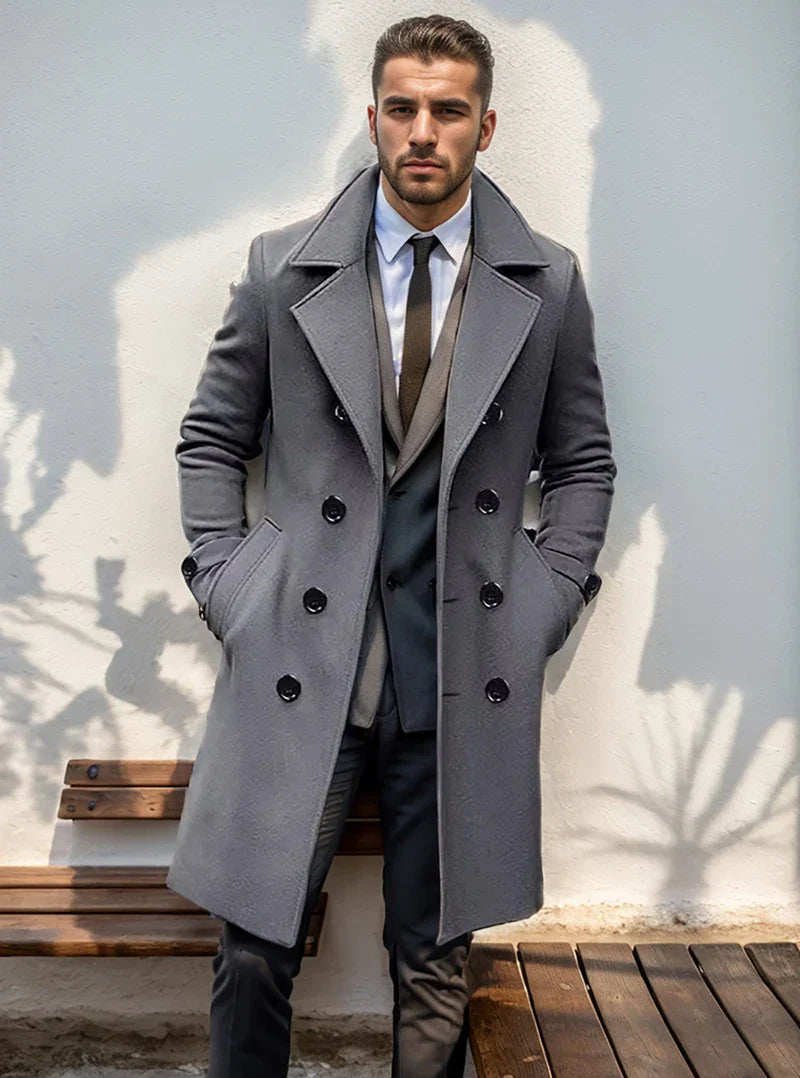 Marcello™ | Elegante Trenchcoat da Uomo