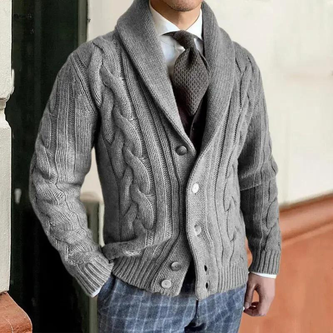 Eugenio™ | Cardigan in Maglia da Uomo