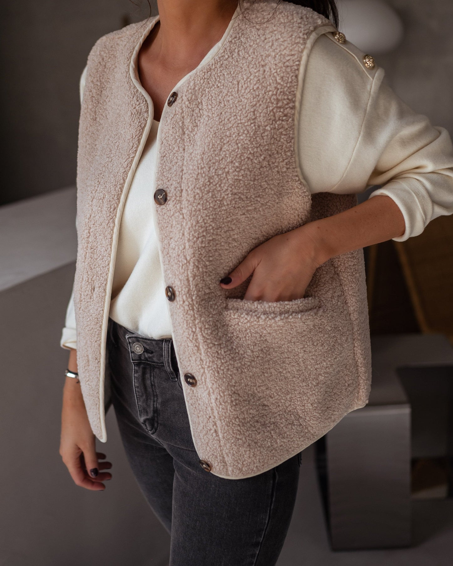 Celestina™ | Gilet Plush-Comfort